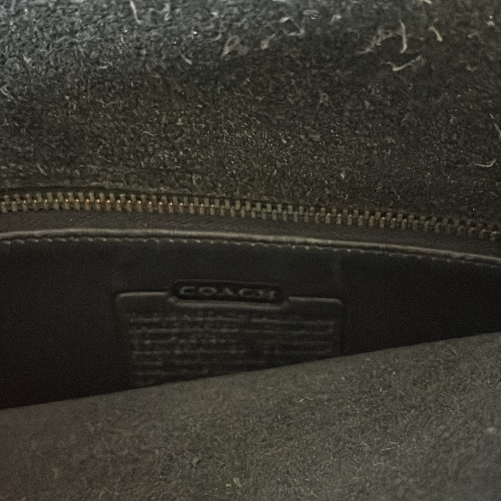 Coach Black Leather Crossbody Bag - Picture 4 of 4